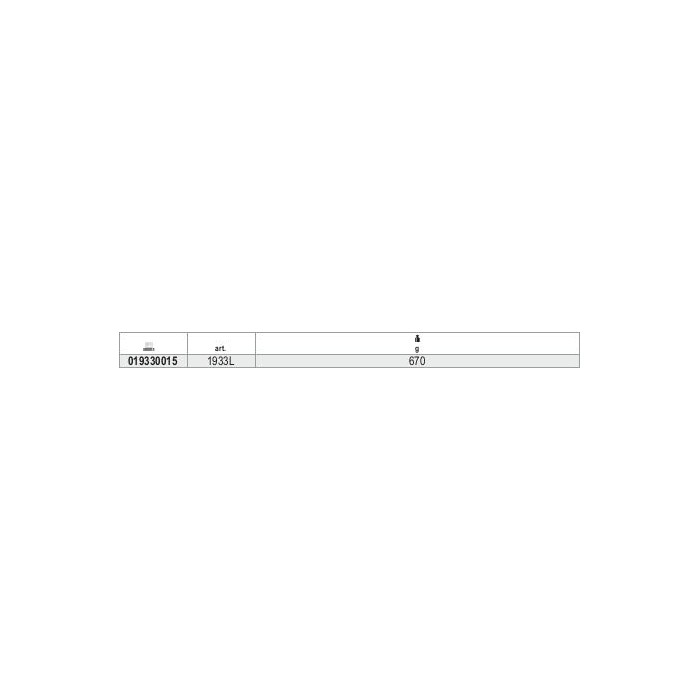 1933L - Smerigliatrice assiale con albero prolungato Codice Art. - SKU  (vedi tabella specifiche) 1933L - 019330015